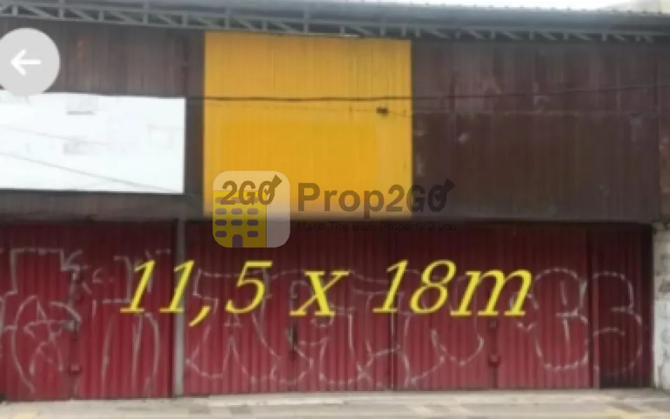 Dijual Ruko Hitung Tanah di Kebun Jeruk Jalan Panjang