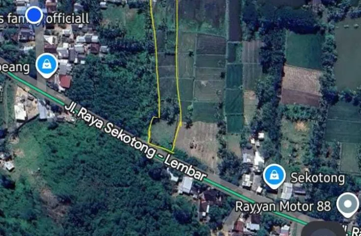 Tanah Dijual di Lombok Barat