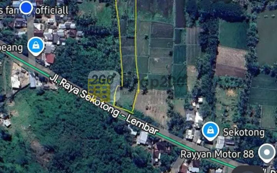 Tanah Dijual di Lombok Barat