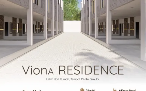 Rumah Dijual di Cluster Viona Residence