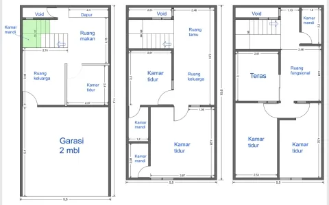 Rumah Dijual di Cluster Viona Residence
