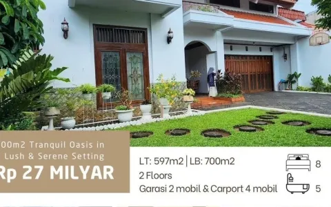 Tropical House at Pancoran, Jakarta Selatan