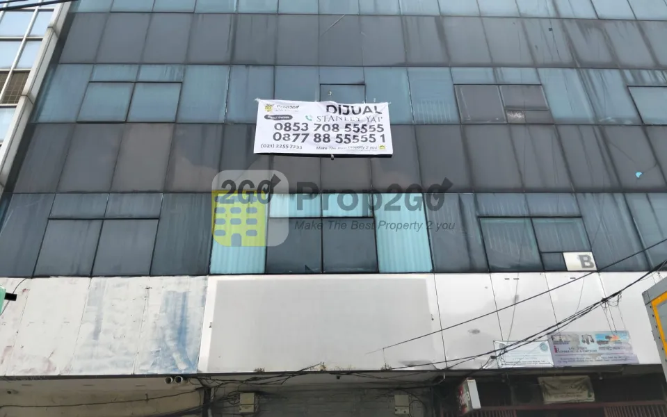 Ruko Ancol siap pakai, pinggir jalan raya, jakarta utara