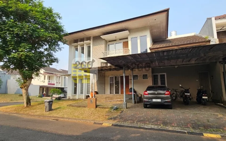 Rumah Hoek di The Green, BSD