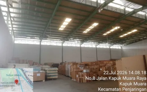 Sewa Gudang di Pergudangan Camellia Bizpark 1, Kapuk Muara, Jakarta Utara