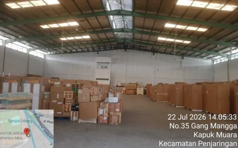 Sewa Gudang di Pergudangan Camellia Bizpark 1, Kapuk Muara, Jakarta Utara
