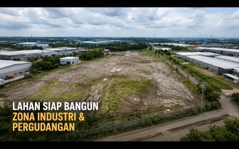 Jual Kavling Industri & Pergudangan di Karawang Timur