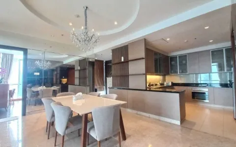 Aapartemen Oakwood Fullfurnish dengan Interior Bagus
