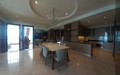Aapartemen Oakwood Fullfurnish dengan Interior Bagus
