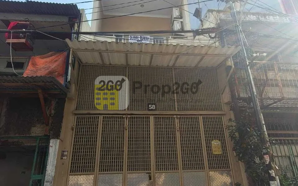 Jual Rumah 3 Lantai di Tamansari, Jakarta Barat